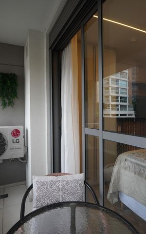 Studio para alugar com 25m², 1 quarto e sem vagaVaranda