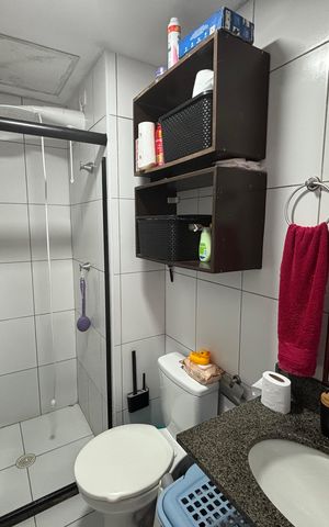 Apartamento à venda com 34m², 2 quartos e sem vaga Apartamento à venda com 34m², 2 quartos e sem vagaBanheiro