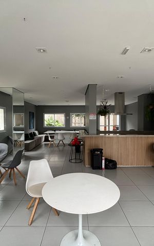 Apartamento à venda com 34m², 2 quartos e sem vaga Apartamento à venda com 34m², 2 quartos e sem vagaÁrea comum - Salão de festas