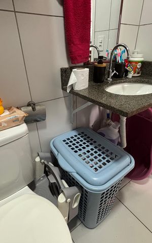 Apartamento à venda com 34m², 2 quartos e sem vaga Apartamento à venda com 34m², 2 quartos e sem vagaBanheiro