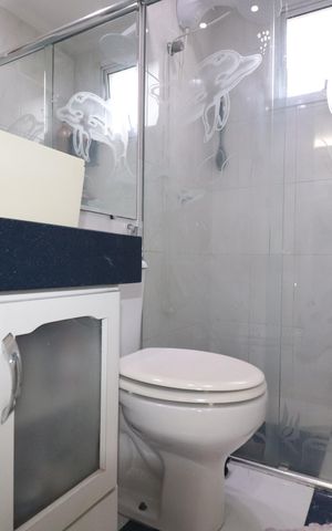 Apartamento à venda com 50m², 1 quarto e 1 vagaBanheiro