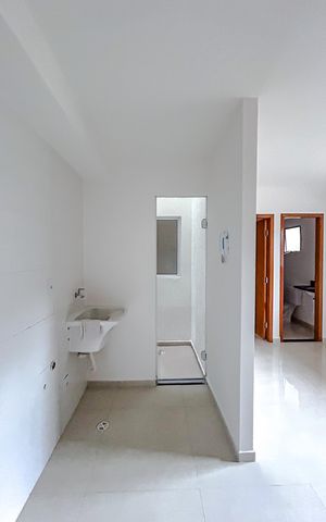 Apartamento para alugar com 40m², 2 quartos e sem vagaCozinha e Área de Serviço