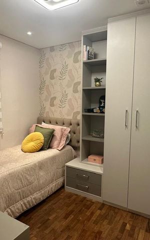 Apartamento para alugar com 90m², 3 quartos e 2 vagas Apartamento para alugar com 90m², 3 quartos e 2 vagasQuarto