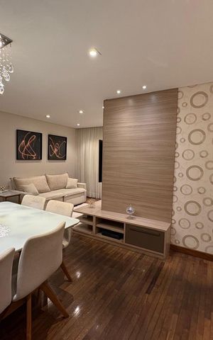 Apartamento para alugar com 90m², 3 quartos e 2 vagas Apartamento para alugar com 90m², 3 quartos e 2 vagasSala