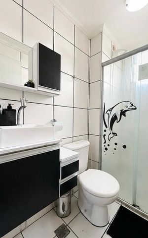 Apartamento à venda com 105m², 3 quartos e 1 vaga Apartamento à venda com 105m², 3 quartos e 1 vagaBanheiro