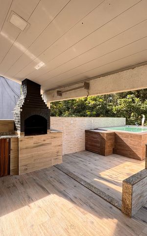 Casa de condomínio para alugar com 100m², 2 quartos e 2 vagasÁrea externa