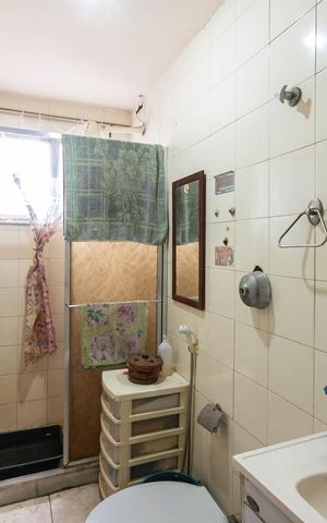 Apartamento à venda com 55m², 1 quarto e 1 vagaBanheiro