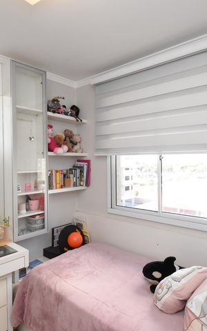 Apartamento à venda com 90m², 3 quartos e 2 vagasQuarto 3