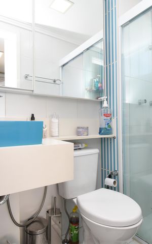 Apartamento à venda com 90m², 3 quartos e 2 vagasBanheiro da Suíte
