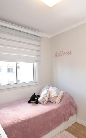 Apartamento à venda com 90m², 3 quartos e 2 vagasQuarto 3