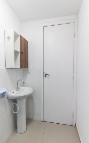 Apartamento para alugar com 50m², 2 quartos e 1 vaga Apartamento para alugar com 50m², 2 quartos e 1 vagaBanheiro