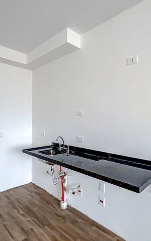 Studio à venda com 28m², 1 quarto e sem vagaCozinha