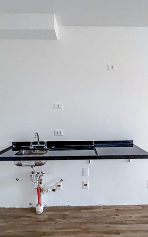 Studio à venda com 28m², 1 quarto e sem vagaCozinha
