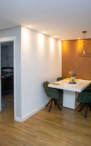 Apartamento para alugar com 69m², 2 quartos e 2 vagasSala de Jantar