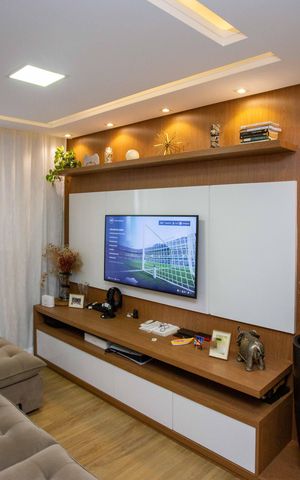 Apartamento para alugar com 69m², 2 quartos e 2 vagasSala de TV