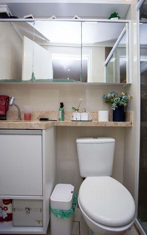 Apartamento para alugar com 69m², 2 quartos e 2 vagasBanheiro Social