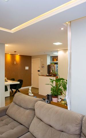Apartamento para alugar com 69m², 2 quartos e 2 vagasSala de TV