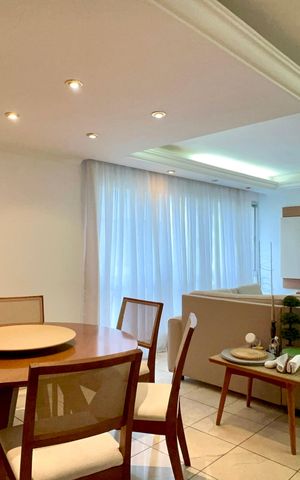 Apartamento para alugar com 140m², 3 quartos e 2 vagas Apartamento para alugar com 140m², 3 quartos e 2 vagasSala de Jantar