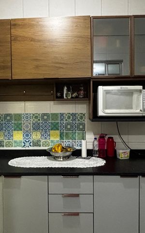 Apartamento à venda com 53m², 1 quarto e sem vaga Apartamento à venda com 53m², 1 quarto e sem vagaCozinha