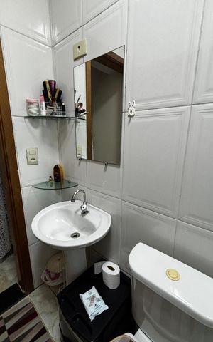Apartamento à venda com 53m², 1 quarto e sem vaga Apartamento à venda com 53m², 1 quarto e sem vagaBanheiro da Suíte