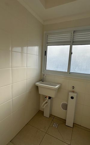 Apartamento para alugar com 46m², 2 quartos e 1 vaga Apartamento para alugar com 46m², 2 quartos e 1 vagaCozinha e Área de Serviço