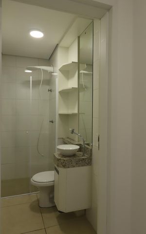 Apartamento à venda com 63m², 2 quartos e 1 vagaBanheiro Social