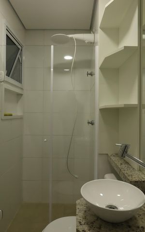 Apartamento à venda com 63m², 2 quartos e 1 vagaBanheiro Social