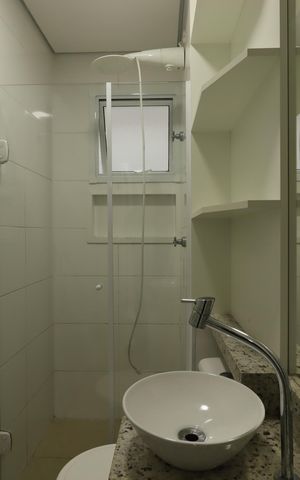 Apartamento à venda com 63m², 2 quartos e 1 vagaBanheiro da Suíte