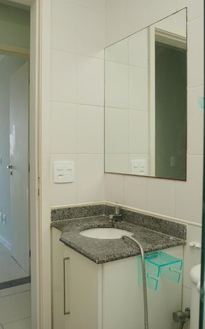 Apartamento à venda com 78m², 1 quarto e 1 vaga Apartamento à venda com 78m², 1 quarto e 1 vagaBanheiro