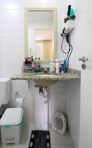 Apartamento à venda com 65m², 3 quartos e 1 vaga Apartamento à venda com 65m², 3 quartos e 1 vagaBanheiro Suíte
