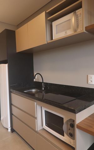 Studio à venda com 25m², 1 quarto e sem vagaSala/Quarto/Cozinha