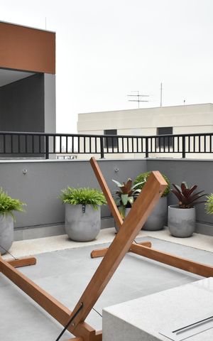 Apartamento para alugar com 38m², 2 quartos e 1 vagaÁrea comum