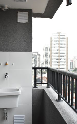 Apartamento para alugar com 38m², 2 quartos e 1 vagaSacada