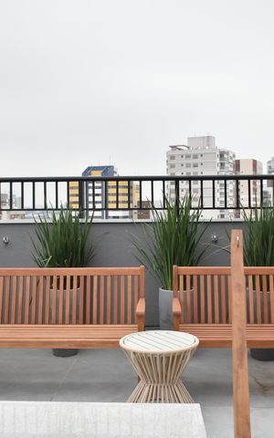 Apartamento para alugar com 38m², 2 quartos e 1 vagaÁrea comum