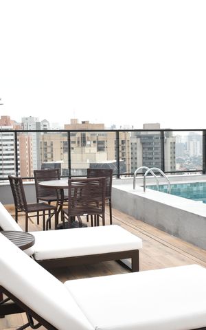 Apartamento para alugar com 38m², 2 quartos e 1 vagaÁrea comum - Piscina