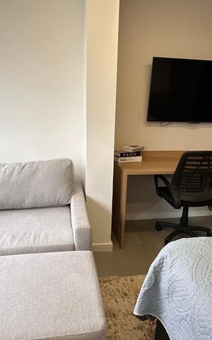 Studio à venda com 25m², 1 quarto e sem vaga