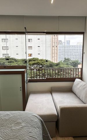 Studio à venda com 25m², 1 quarto e sem vaga
