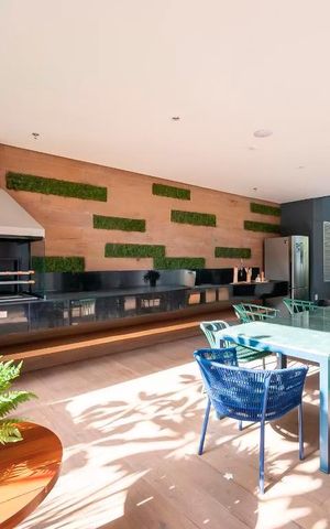 Studio à venda com 34m², 1 quarto e sem vagaÁrea comum - Churrasqueira