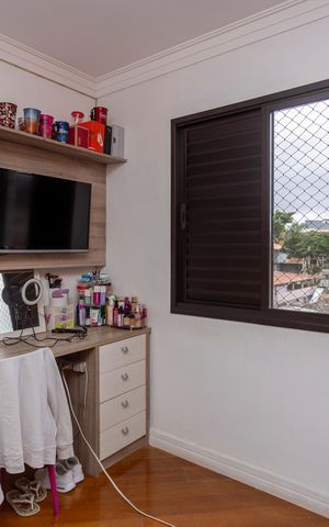 Apartamento à venda com 65m², 3 quartos e 1 vagaQuarto 2