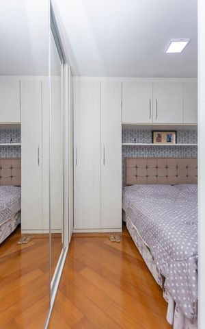 Apartamento à venda com 65m², 3 quartos e 1 vagaQuarto 1