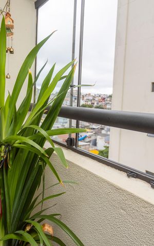 Apartamento à venda com 65m², 3 quartos e 1 vagaSacada