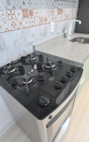 Apartamento à venda com 38m², 1 quarto e sem vagaCozinha