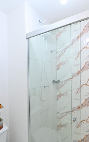 Apartamento à venda com 38m², 1 quarto e sem vagaBanheiro da Suíte