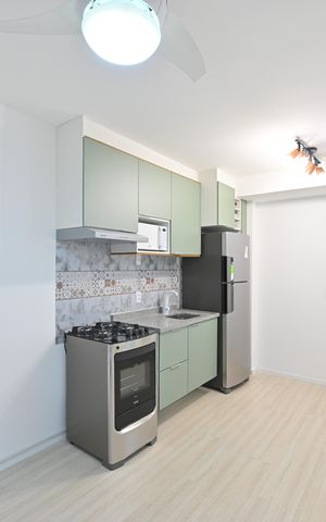 Apartamento à venda com 38m², 1 quarto e sem vagaSala