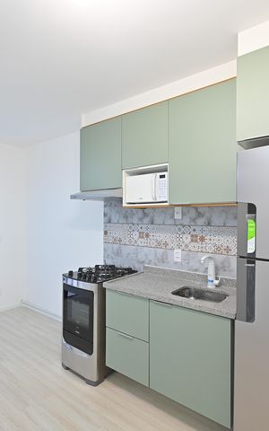 Apartamento à venda com 38m², 1 quarto e sem vagaCozinha