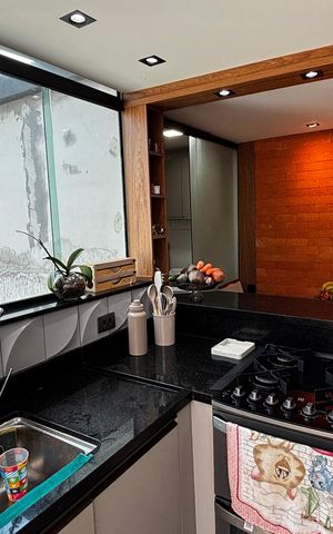 Apartamento à venda com 76m², 2 quartos e 1 vaga Apartamento à venda com 76m², 2 quartos e 1 vagaCobertura - Cozinha