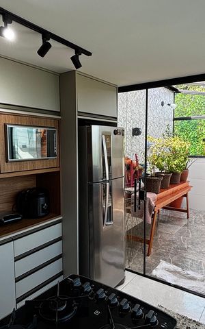 Apartamento à venda com 76m², 2 quartos e 1 vaga Apartamento à venda com 76m², 2 quartos e 1 vagaCobertura - Cozinha