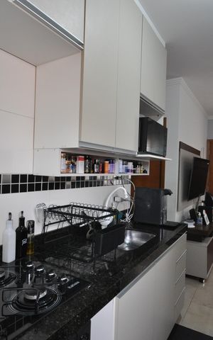 Casa de condomínio à venda com 40m², 2 quartos e 1 vagaCozinha