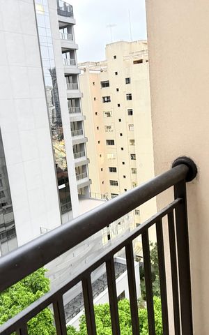 Studio à venda com 23m², 1 quarto e sem vaga Studio à venda com 23m², 1 quarto e sem vagaVaranda