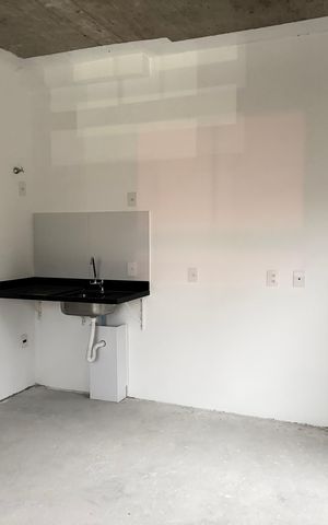 Studio à venda com 23m², 1 quarto e sem vaga Studio à venda com 23m², 1 quarto e sem vagaCozinha